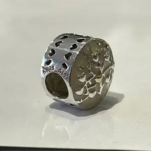 Pandora Family Tree of hearts charm with 14k gold 792106EN23